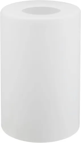 # 23613, Frosted Cylinder Glass Shade.3-1/2"Dia x 5-1/2"H / Center Hole: 42mm. Sold in 1 / 2 / 3 & 4 Pack.