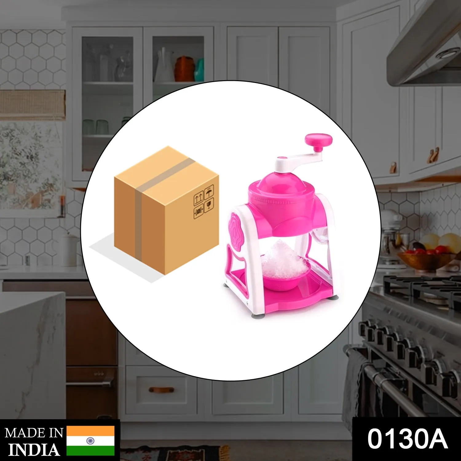 0130A Manual Gola Maker (Multicolour) (Brown Box)
