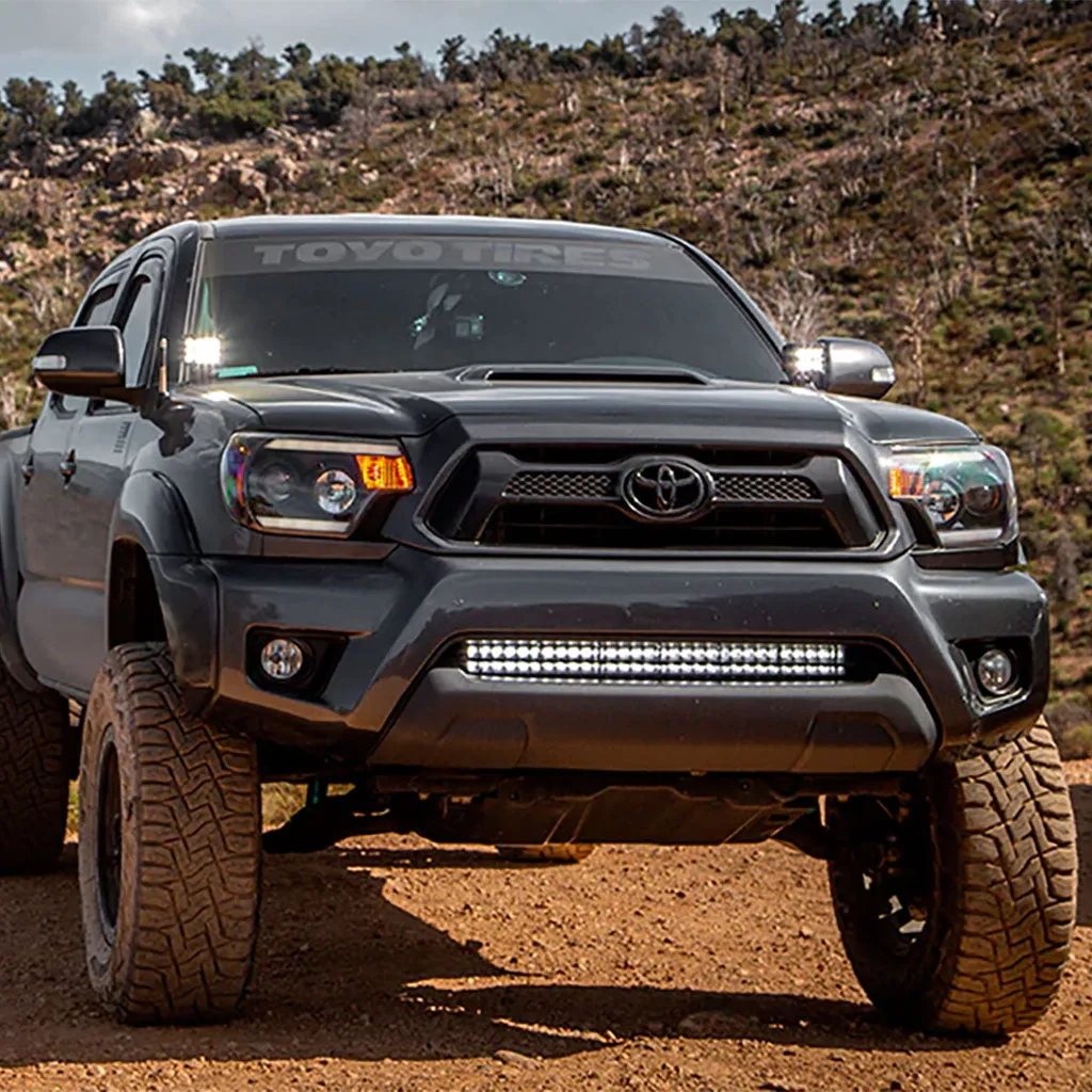 05-2015 TOYOTA TACOMA 32" LOWER BUMPER HIDDEN LED LIGHT BAR BRACKETS KIT