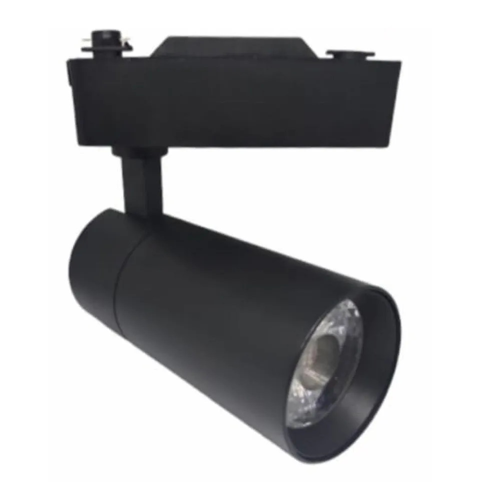 10w Cob Track Light 6007 Black body
