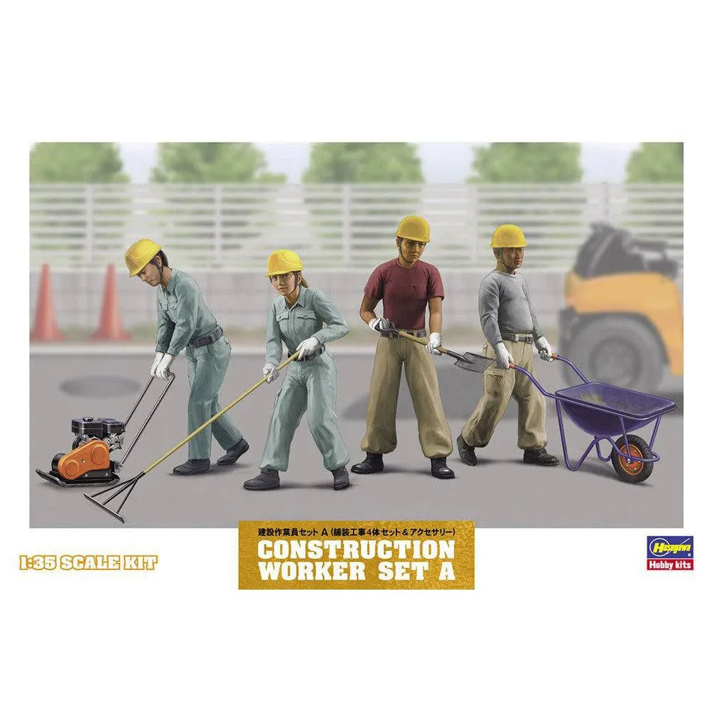 1/35 CONSTRUCTION WORKER SET A