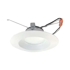 14-Watt 6" 5 CCT Selectable Retrofit Downlight 1000lm 120V with E26 Adapter (10-Pack)