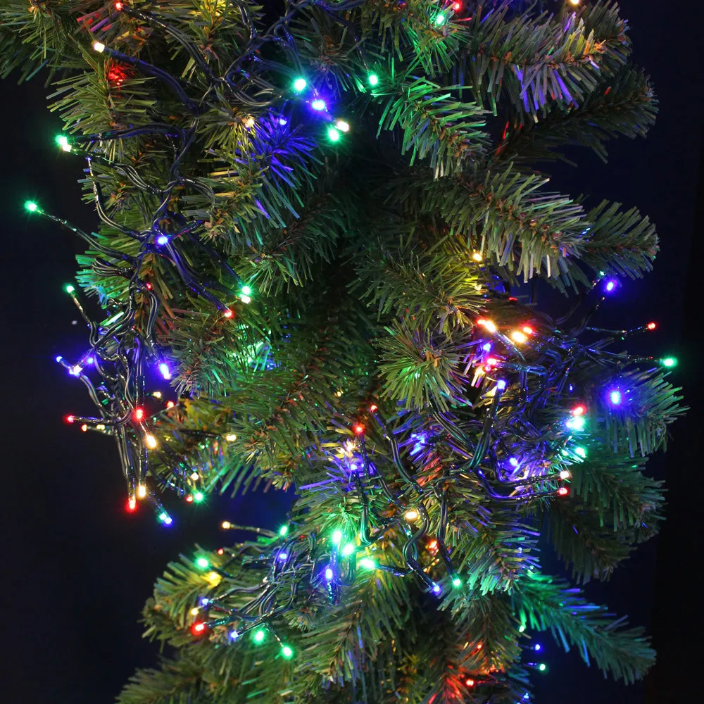 1,504 LED Twinkling Cluster Rice Christmas Lights
