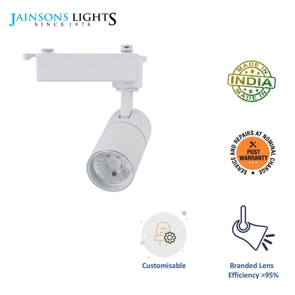 15w Cob Track Light 6007 White body