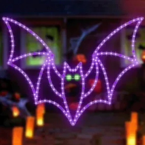 16" Hi-Vibrant LED Bat Halloween Decoration