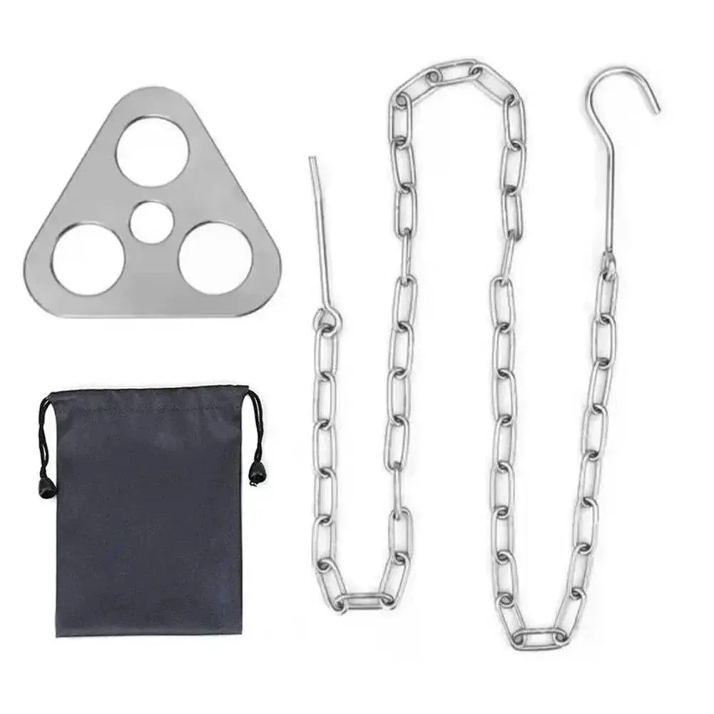 1pc Camping Hanging Tripod W/ Bag Pot Rack Hanger BBQ Steel Rack Multifunction Tripod Fire For Picnic Bonfire Party Outdoor Tool