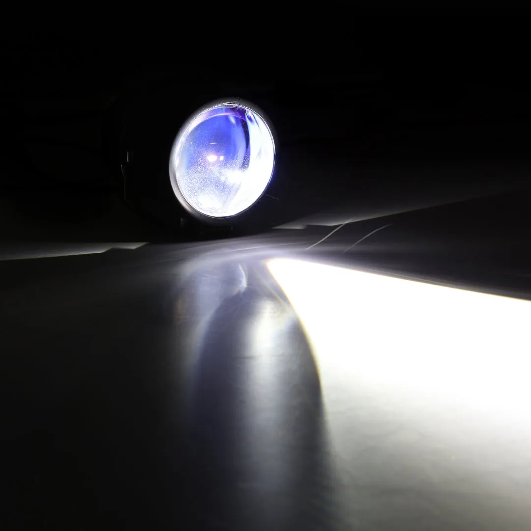2 Inch 70W Bi-LED Projector Lens Fog Light 6000K Blue Film Lens