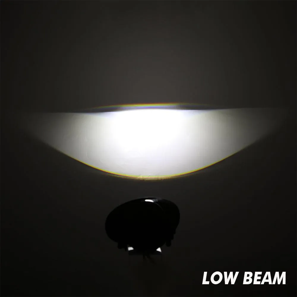 2 Inch 70W Bi-LED Projector Lens Fog Light 6000K HD Lens For Toyota/Honda | 2 Pcs/Set
