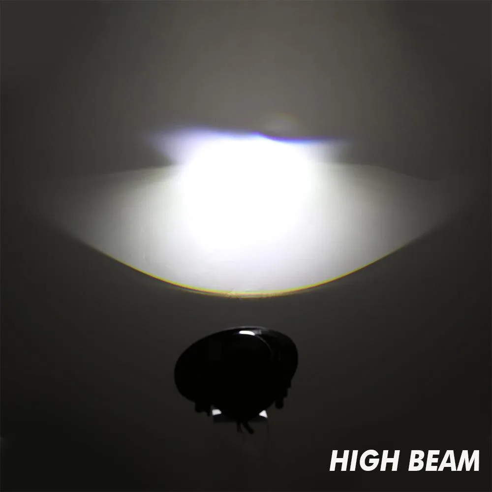 2 Inch 70W Bi-LED Projector Lens Fog Light 6000K HD Lens For Toyota/Honda | 2 Pcs/Set