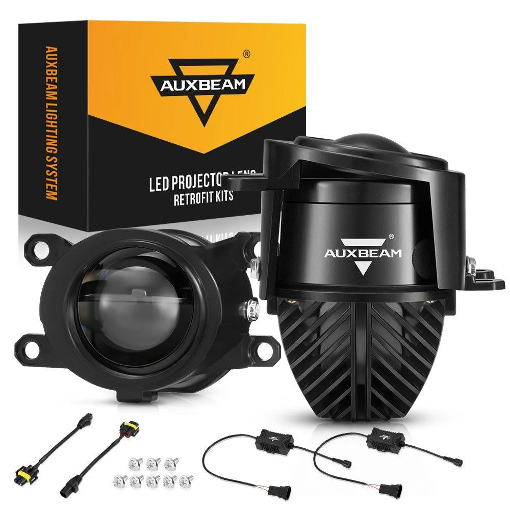 2 Inch 70W Bi-LED Projector Lens Fog Light 6000K HD Lens For Toyota/Honda | 2 Pcs/Set