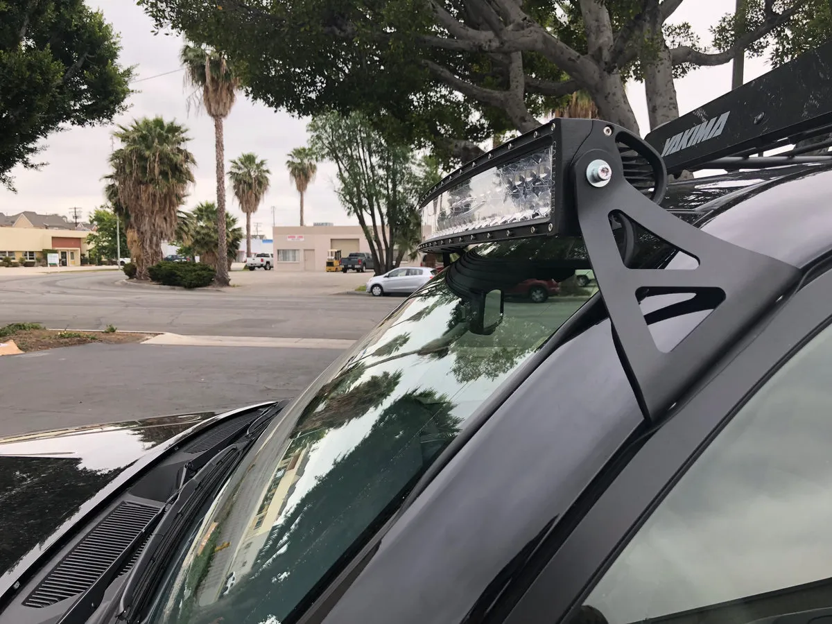 2003-2022 Toyota 4Runner 52" Curved LED Light Bar Roof Brackets Combo Kit