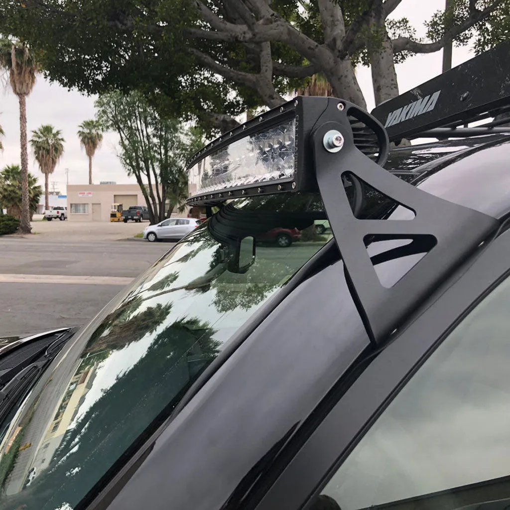2003-2022 Toyota 4Runner 52" Curved LED Light Bar Roof Brackets Combo Kit