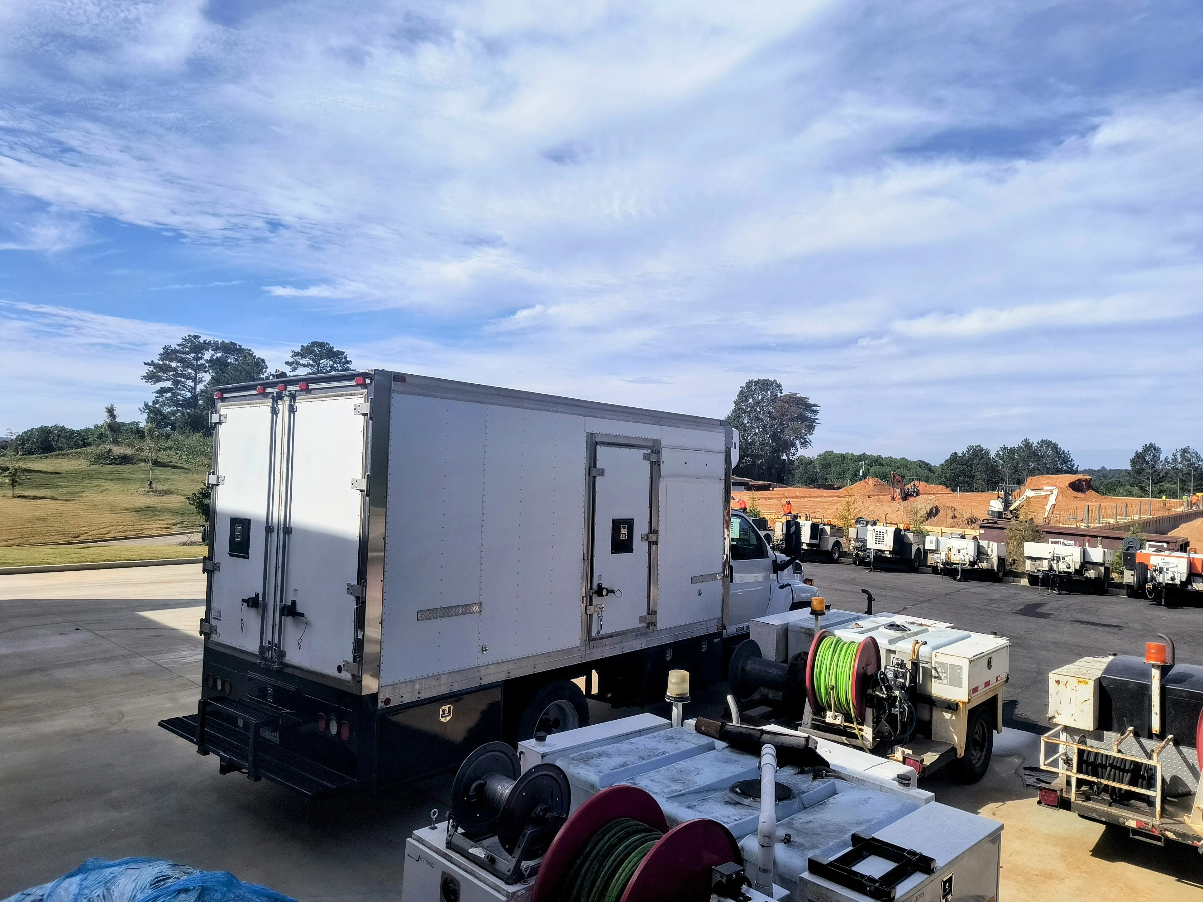 2006 U.S. JETTING TRUCK UNIT WITH OMNEX WIRELESS REMOTE