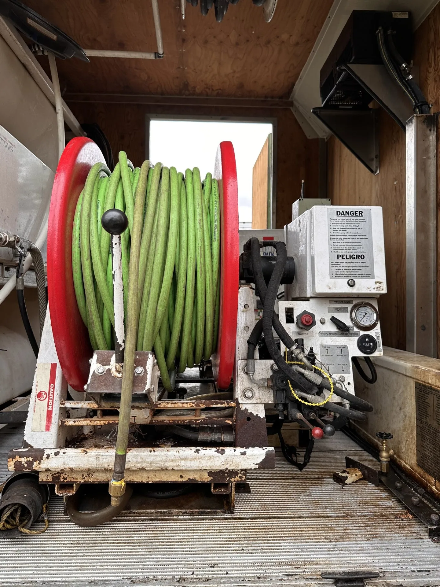 2012 F-550 U.S. JETTING TK UNIT WITH WIRELESS REMOTE