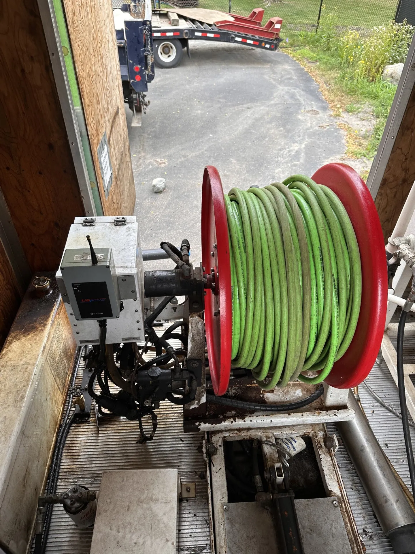 2012 F-550 U.S. JETTING TK UNIT WITH WIRELESS REMOTE