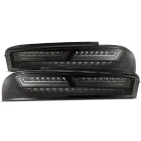 2015-2019 GMC Sierra 3500HD Dually PRO-Series LED Tail Lights Red Smoke Alpha-Rex 620020