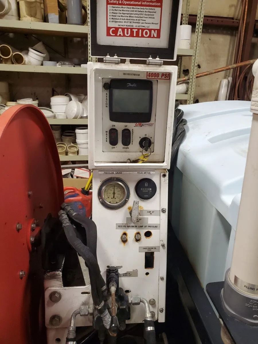 2015 U.S. Jetting 4018-600 Unit with Wireless Remote No Repairs needed, ready to Work