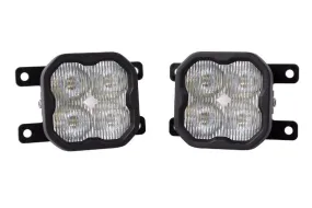 2021  Ford Bronco Diode Dynamics Stage 3in SS3 Pro Type AS Fog Light Kit, ABL, SAE/DOT - White w/ Amber Backlight