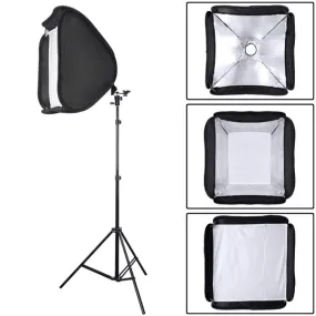 20" Photo Studio Flash Light Soft Box with 7' Stand Kit