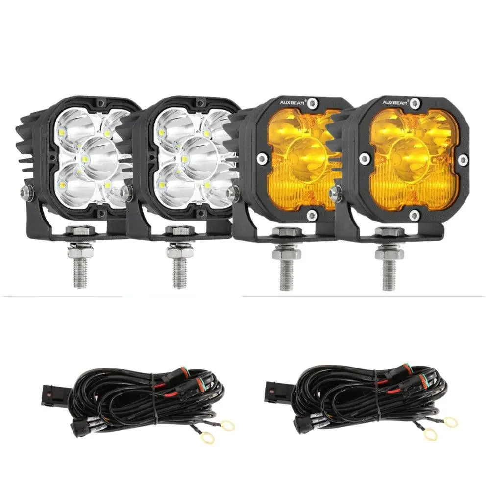 3 Inch 80W 9600 Lumens LED pod Lights