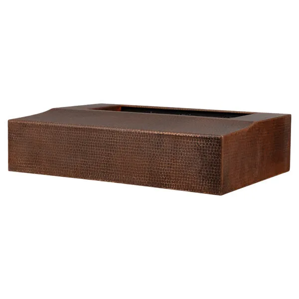 30 Inch 735 CFM Hammered Copper Under Cabinet Range Hood with Slim Baffle Filters