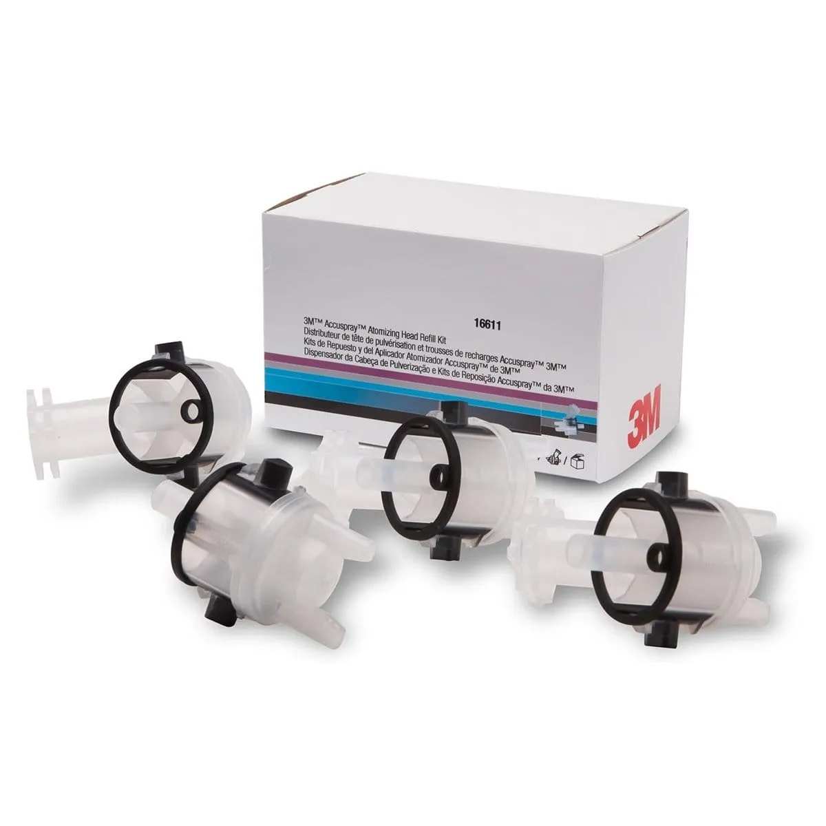 3M 16611 3M(Tm) Accuspray(Tm) Atomizing Head Refill Kit