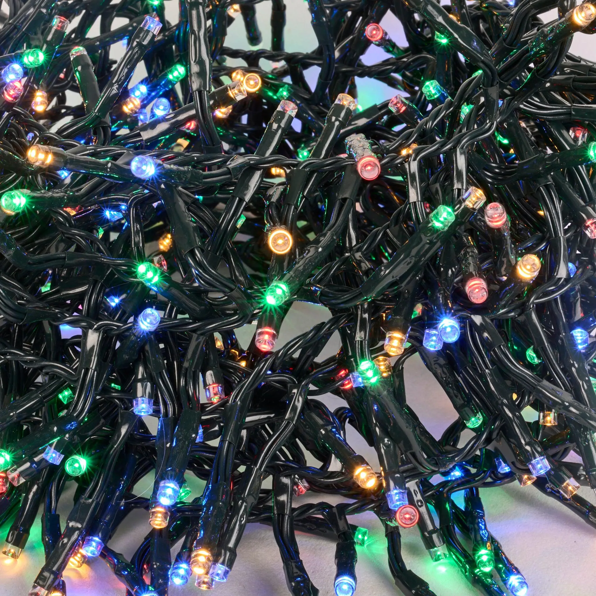 960 LED Cluster Lights - Multi Colour - 12M