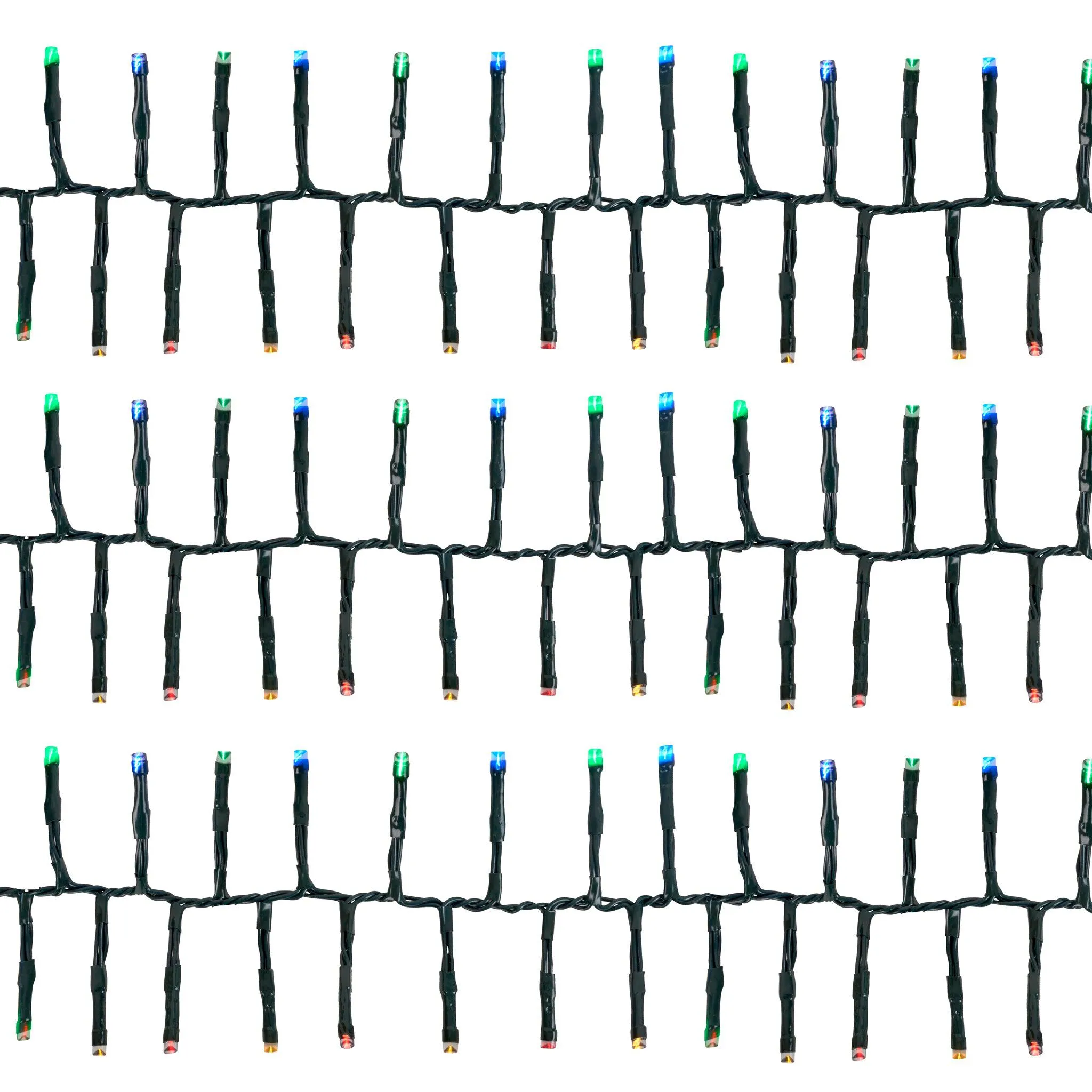 960 LED Cluster Lights - Multi Colour - 12M