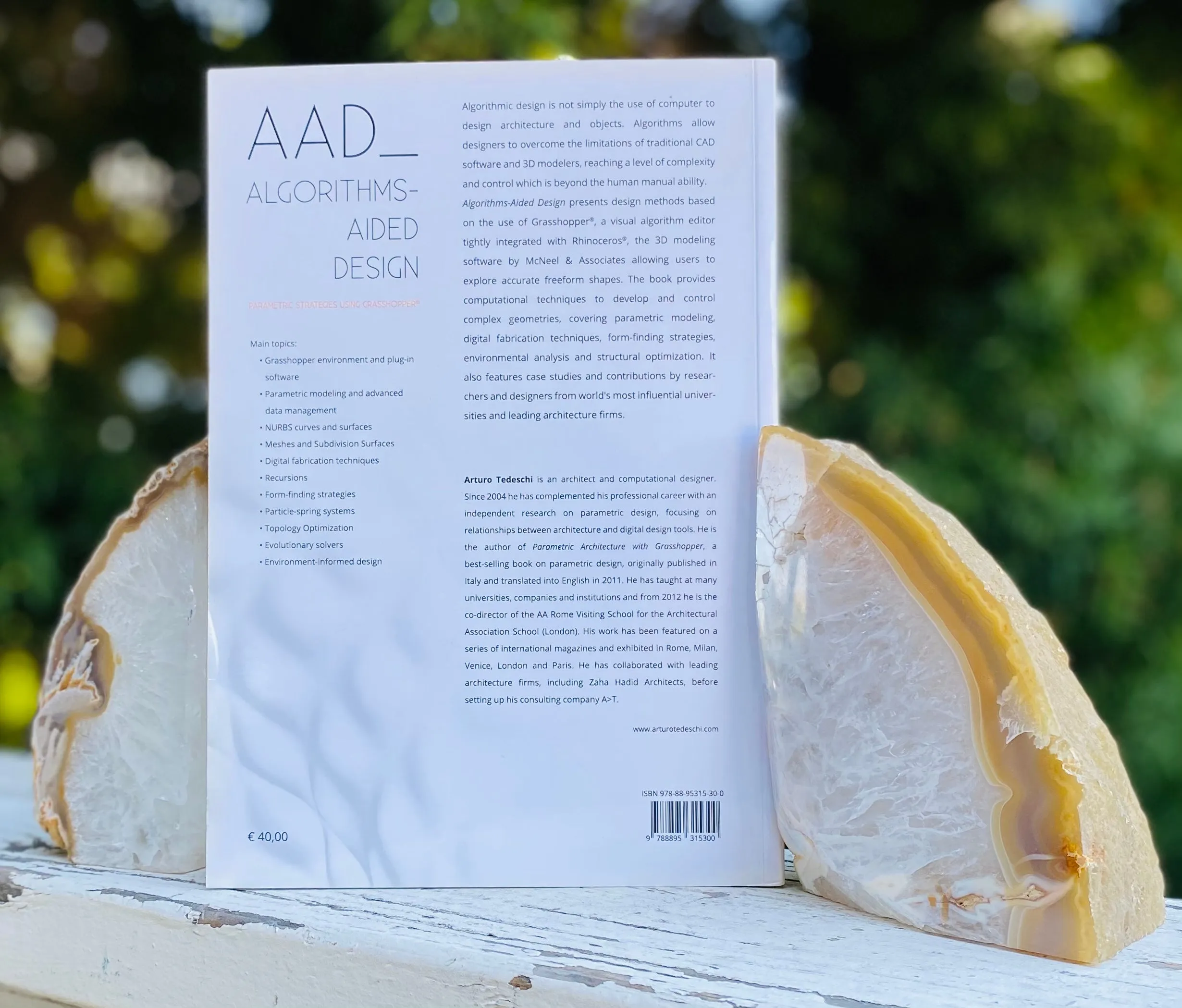 AAD Algorithms-Aided Design Parametric Strategies Using Grasshopper Fulvio Book