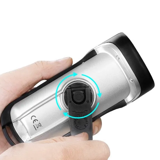 Ace Camp Solar & Crank Flashlight