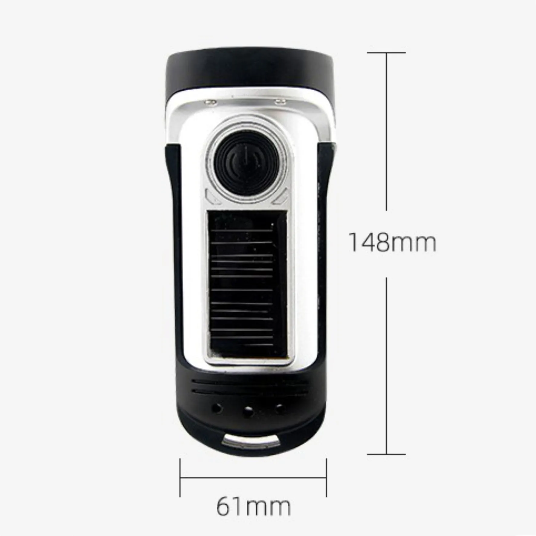 Ace Camp Solar & Crank Flashlight