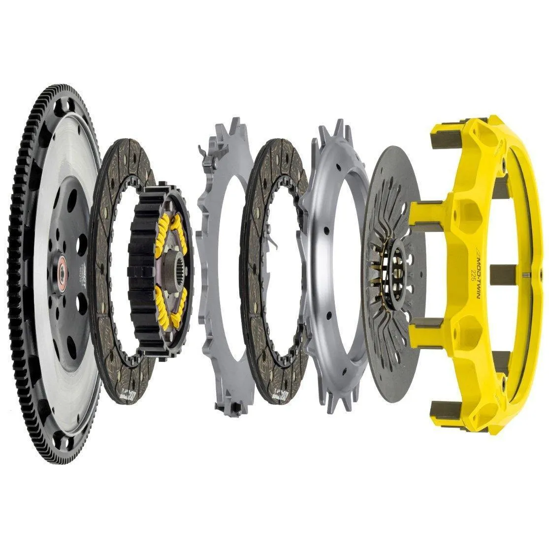 ACT Mod Twin HD Rigid Hub Street Kit w/ Organic Discs | 2008-2015 Mitsubishi Evo X (T1S-M07)