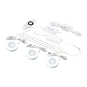 American Lighting OMNI-TW-R3-WH Omni Tunable Round LED Puck Light - Three Puck Kits
