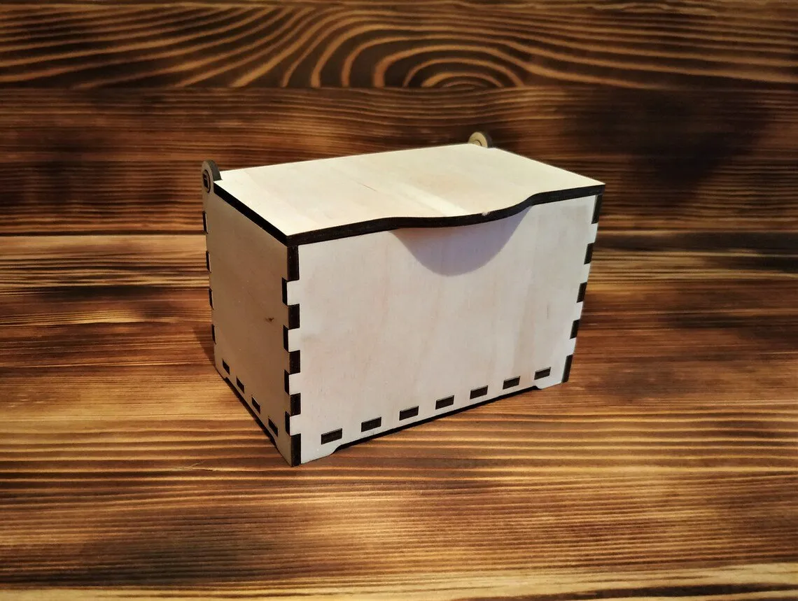 AmericanElm Handmade Wooden Jewellery Box To Keep Your Jewellery Safe, Multi-Purpose Use