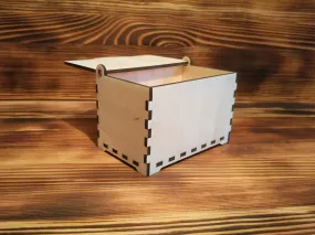 AmericanElm Handmade Wooden Jewellery Box To Keep Your Jewellery Safe, Multi-Purpose Use