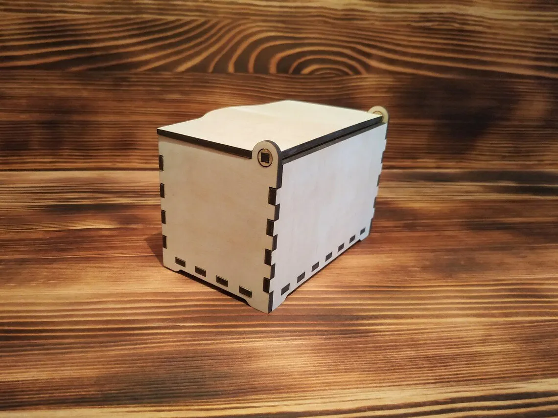 AmericanElm Handmade Wooden Jewellery Box To Keep Your Jewellery Safe, Multi-Purpose Use