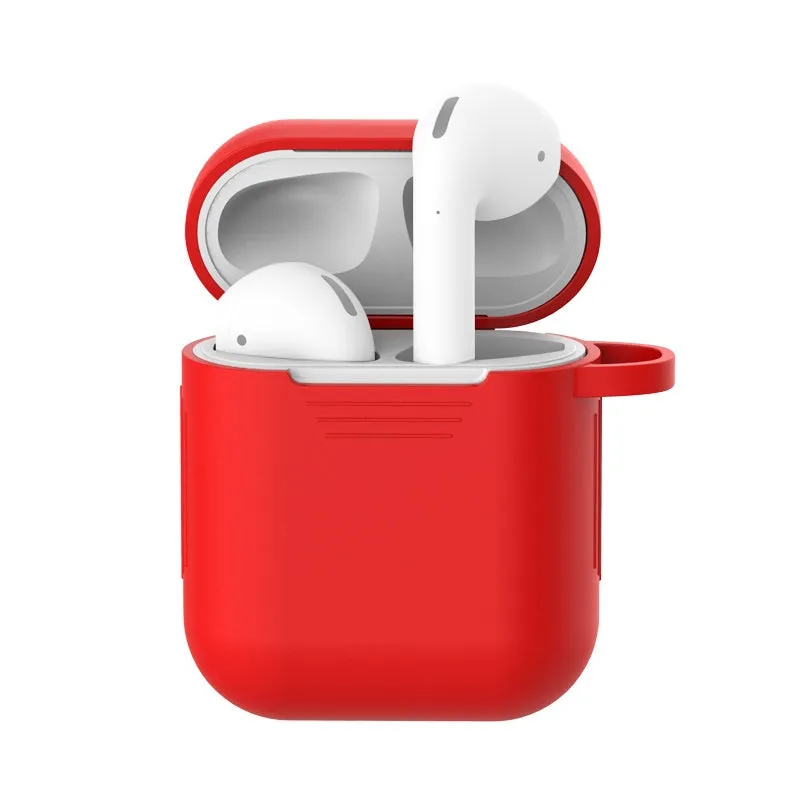 AMZER 7 in 1 Wireless Earphones Shockproof Silicone Protective Case for Apple AirPods 1 / 2