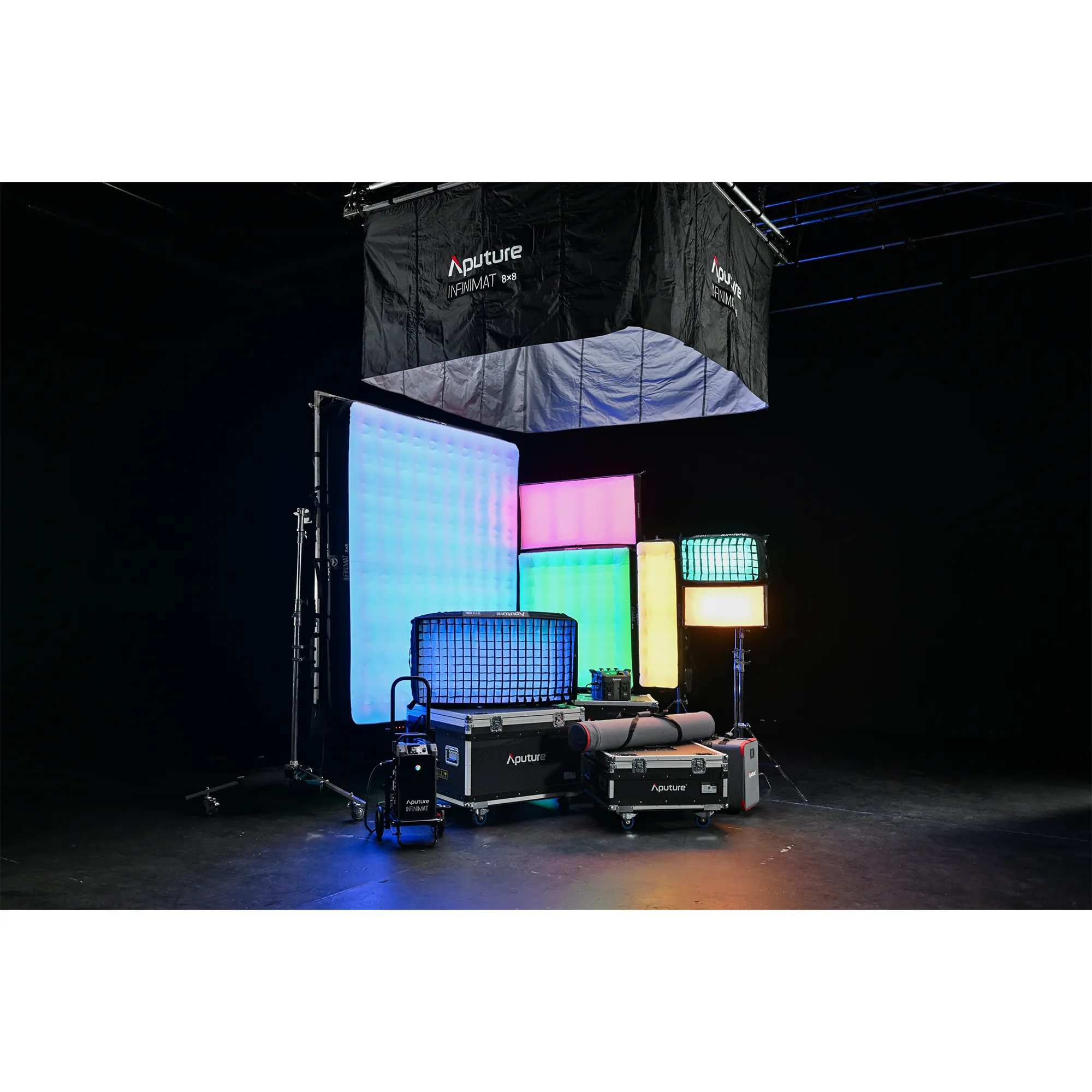 Aputure INFINIMAT Tunable Color Light Mat with Inflatable Airbag, 2' x 4'