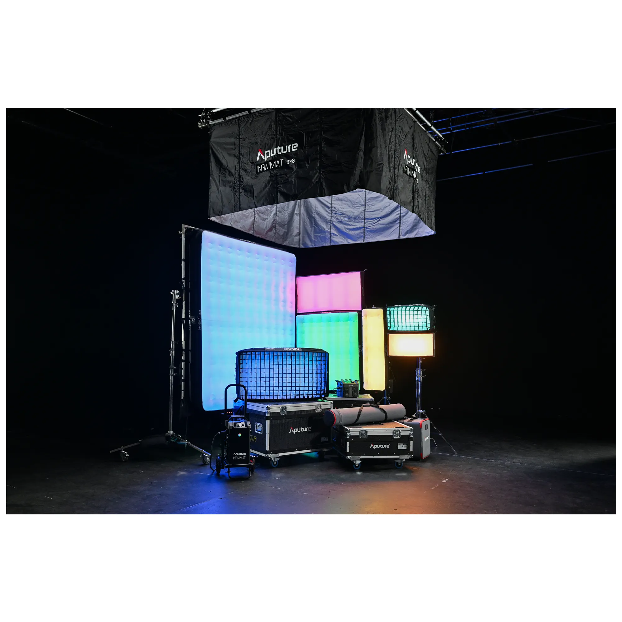 Aputure INFINIMAT Tunable Color Light Mat with Inflatable Airbag, 4' x 4'