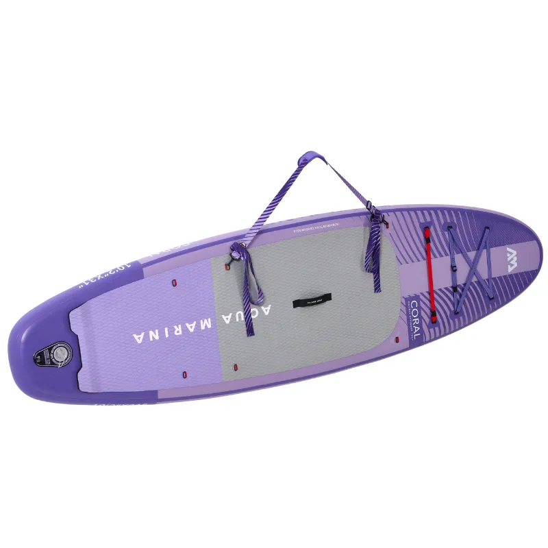 Aqua Marina 10’2” Coral 2023 Inflatable Paddle Board All-Around Advanced SUP Night Fade