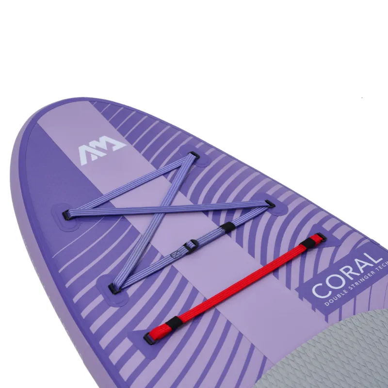 Aqua Marina 10’2” Coral 2023 Inflatable Paddle Board All-Around Advanced SUP Night Fade
