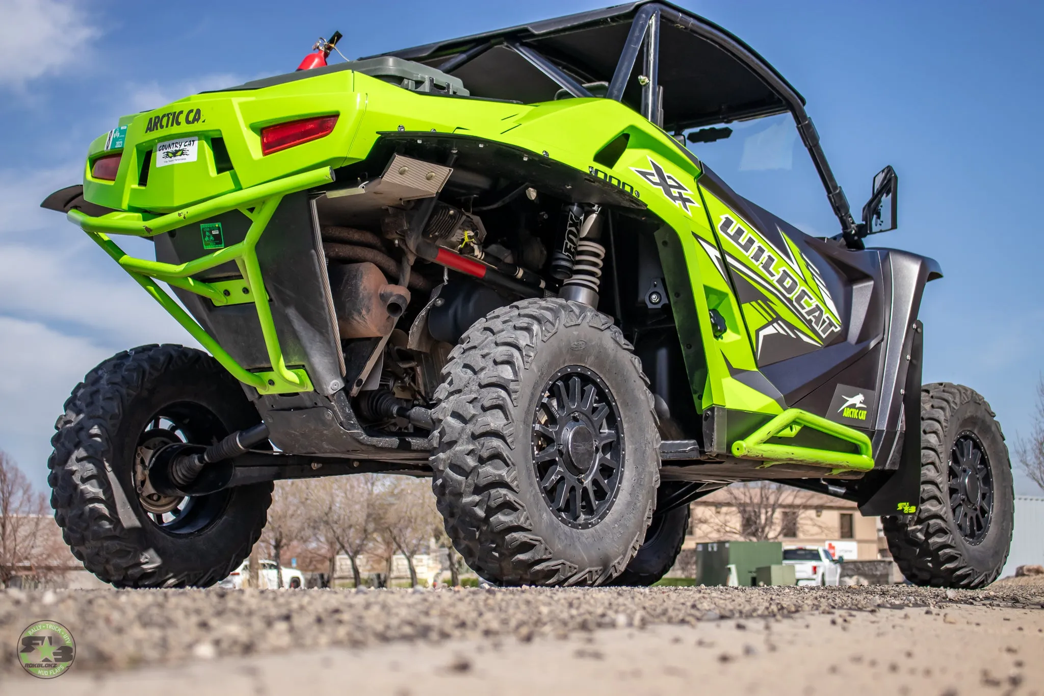 Arctic Cat WILDCAT XX 2018  Fender Flare Extensions/Mud Flaps F&R