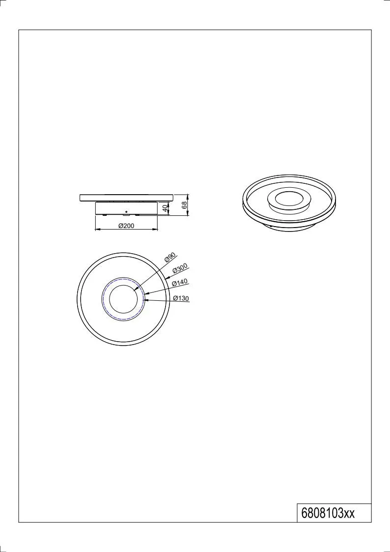 Ascari 28/35W  LED Flush Light  - Various Colors