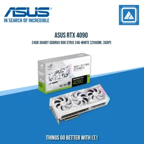 ASUS RTX 4090 24GB 384BIT GDDR6X ROG STRIX 24G-WHITE (2XHDMI, 3XDP)