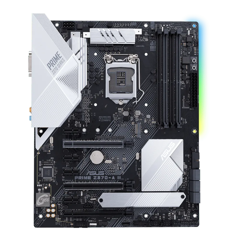 ASUS Z370-A/Z370-A II Motherboard  Z370 1151 socket ATX USB3.0 DDR4 HDMI Dual M.2