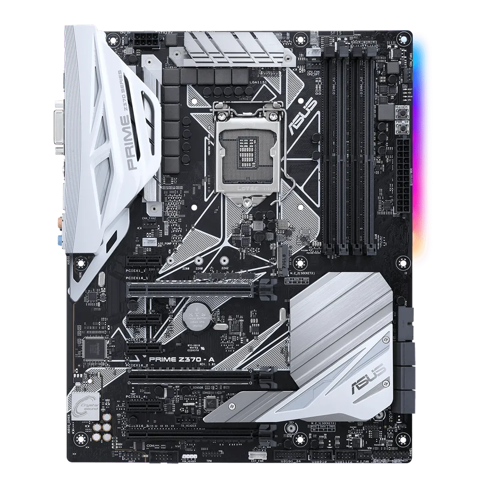 ASUS Z370-A/Z370-A II Motherboard  Z370 1151 socket ATX USB3.0 DDR4 HDMI Dual M.2