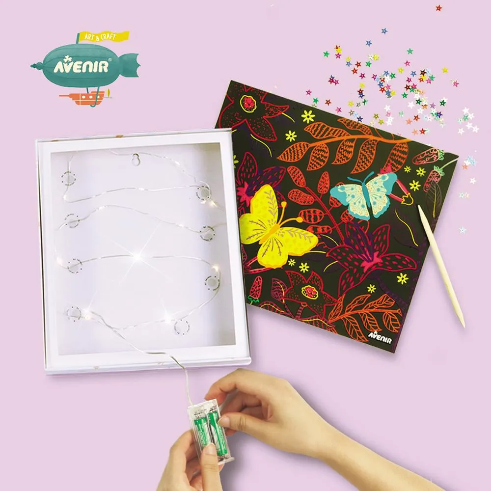 Avenir Create Your Own Scratch Art Light Box