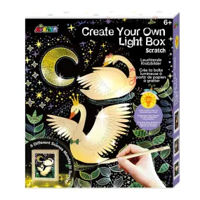 Avenir Create Your Own Scratch Art Light Box