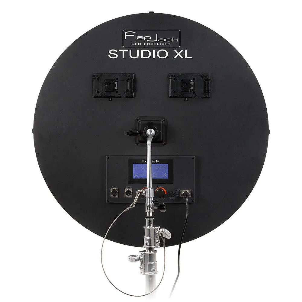 Award Winning Fotodiox Pro FlapJack Studio XL LED C-1500RSV Bicolor Edge Light - 30in Round Ultra-thin, Ultrabright, Dual Color LED Photo/Video Light Kit