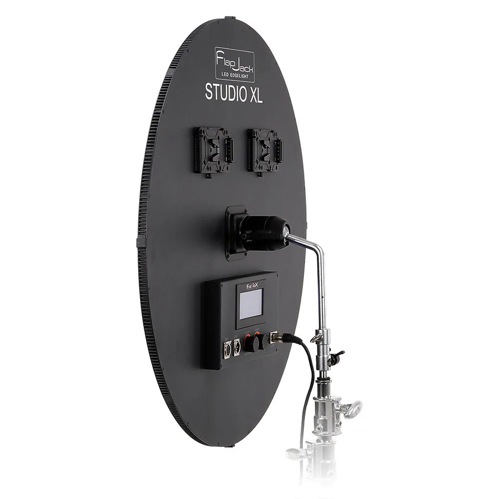 Award Winning Fotodiox Pro FlapJack Studio XL LED C-1500RSV Bicolor Edge Light - 30in Round Ultra-thin, Ultrabright, Dual Color LED Photo/Video Light Kit